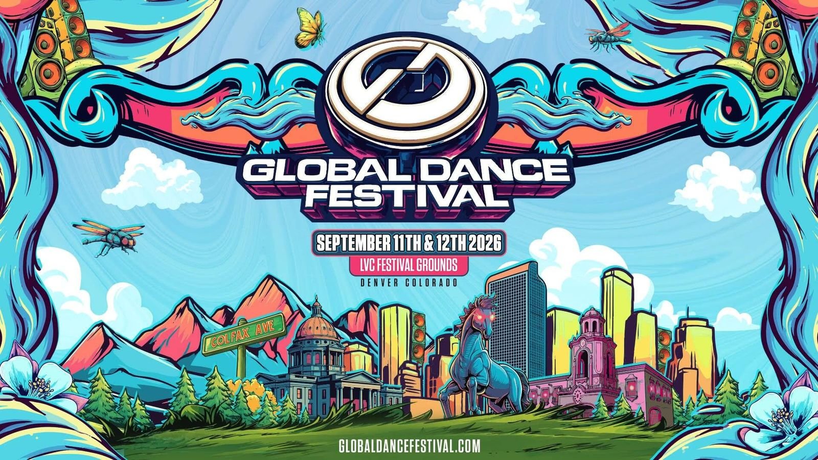 Global Dance Festival — official poster and event artwork