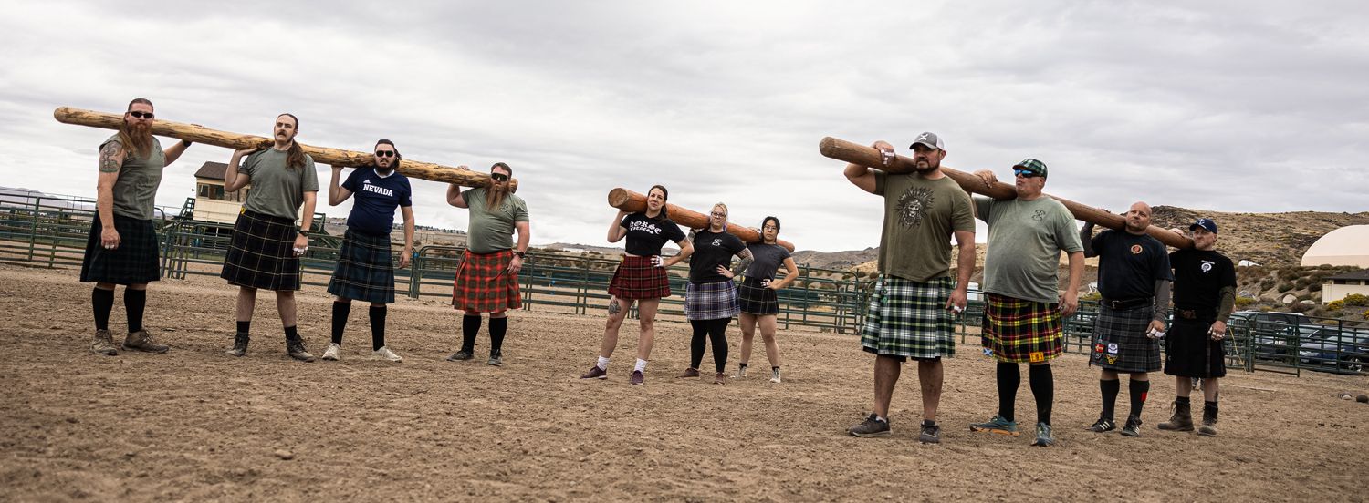 Great Basin Scottish Highland Games, official poster and event artwork