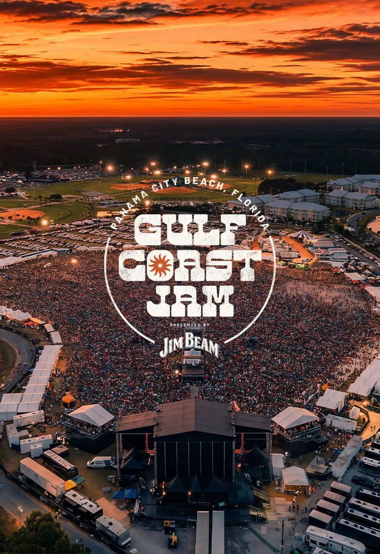 Gulf Coast Jam, official poster and event artwork