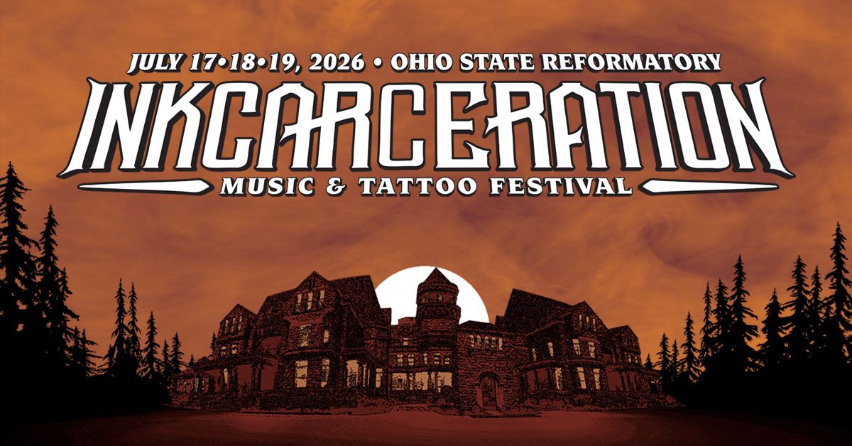 Inkcarceration Music & Tattoo Festival, official poster and event artwork
