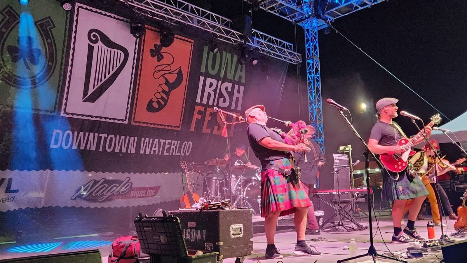 Iowa Irish Fest, official poster and event artwork