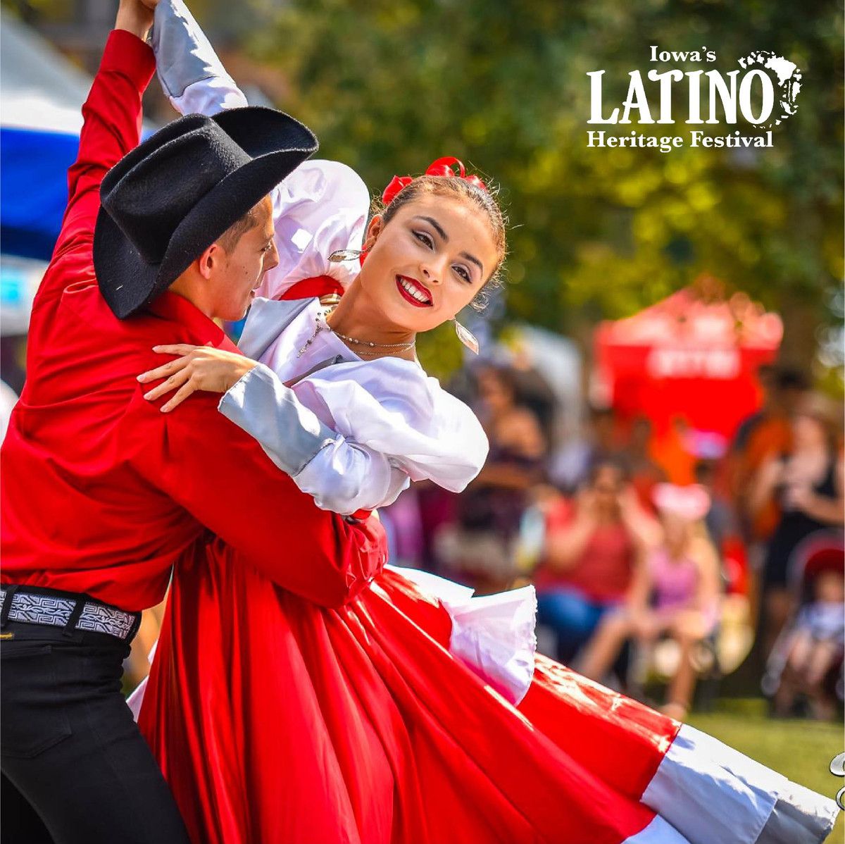 Iowa's Latino Heritage Festival, official poster and event artwork