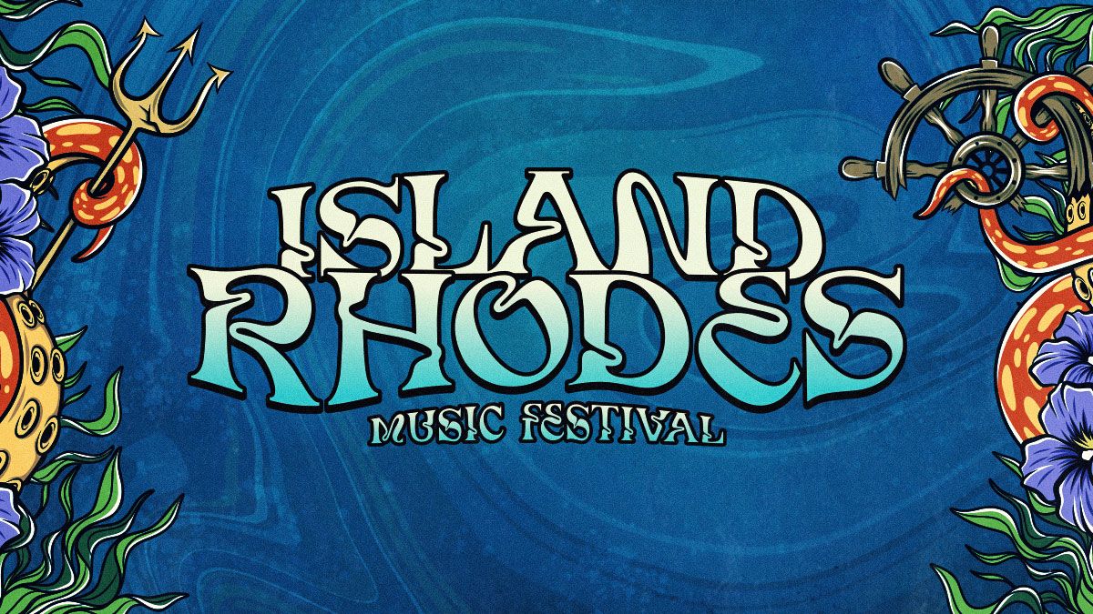 Island Rhodes Music Festival, official poster and event artwork