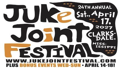 Juke Joint Festival, official poster and event artwork