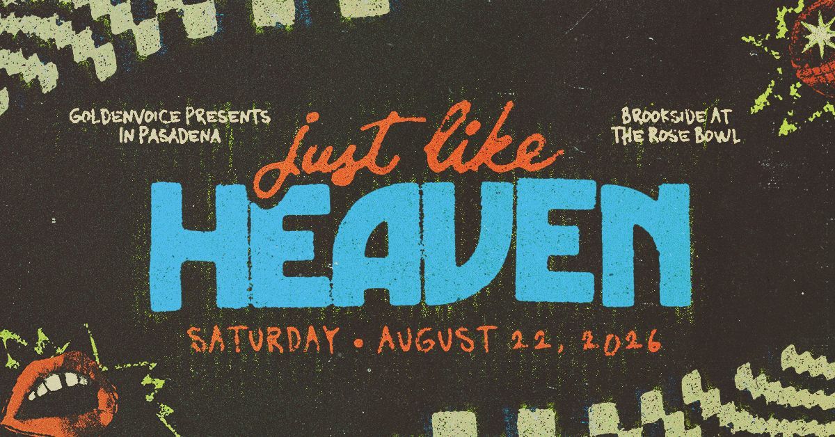 Just Like Heaven, official poster and event artwork