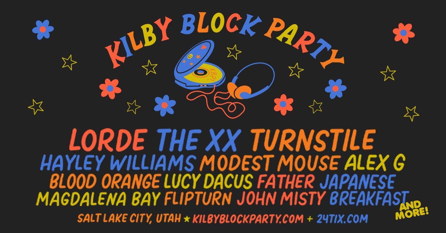 Kilby Block Party, official poster and event artwork