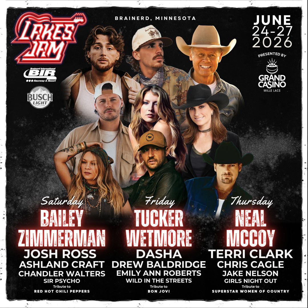 Lakes Jam, official poster and event artwork