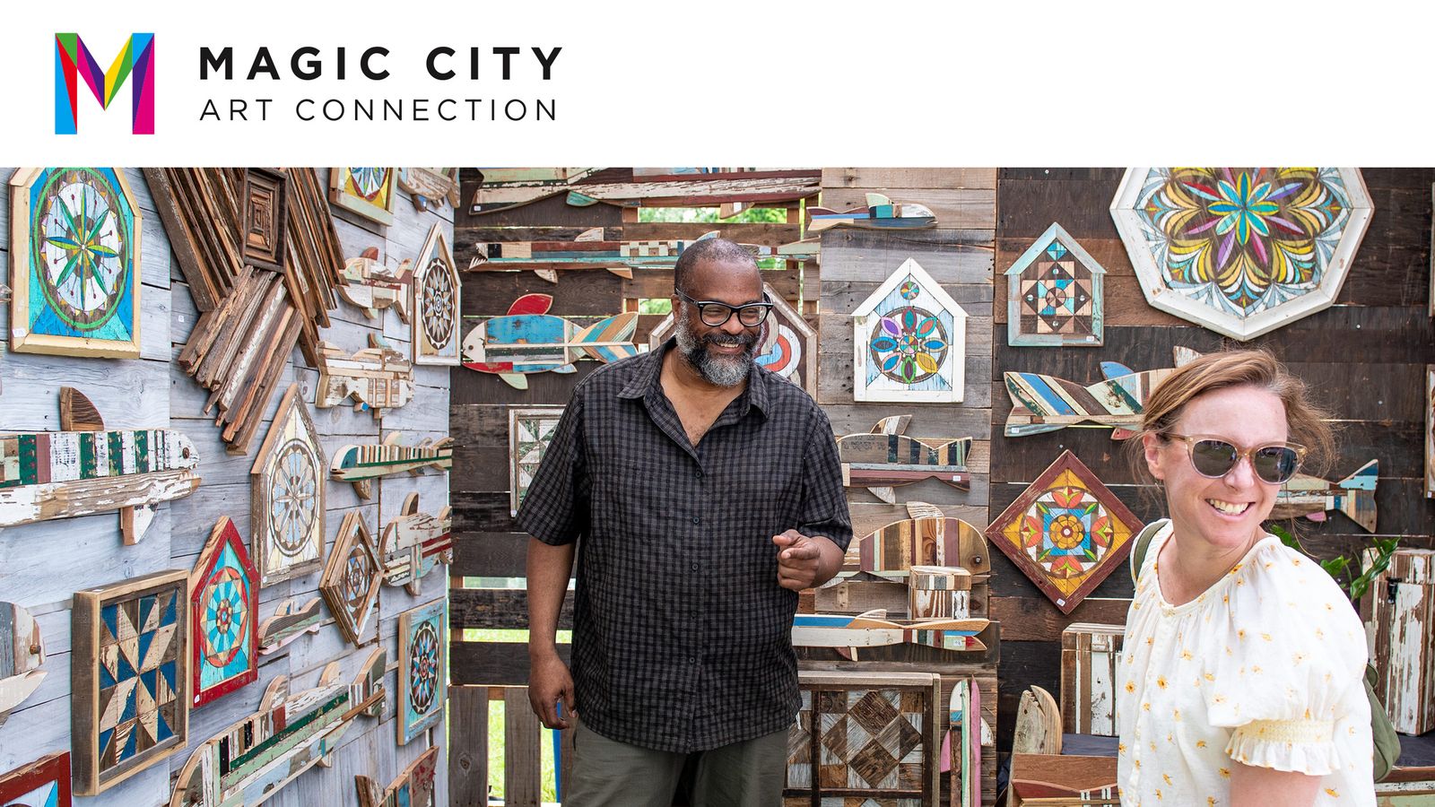 Magic City Art Connection, official poster and event artwork