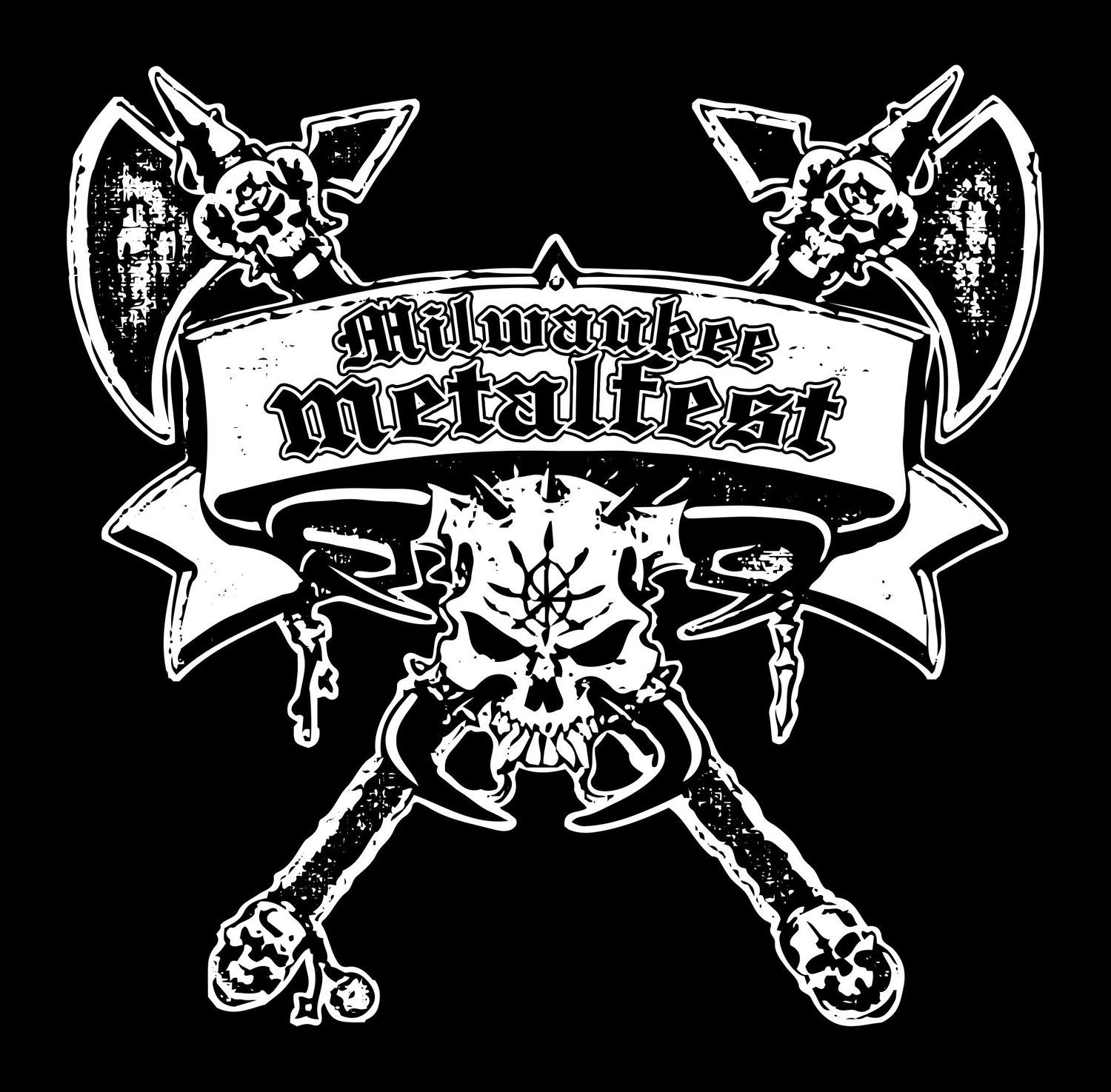 Milwaukee Metal Fest, official poster and event artwork