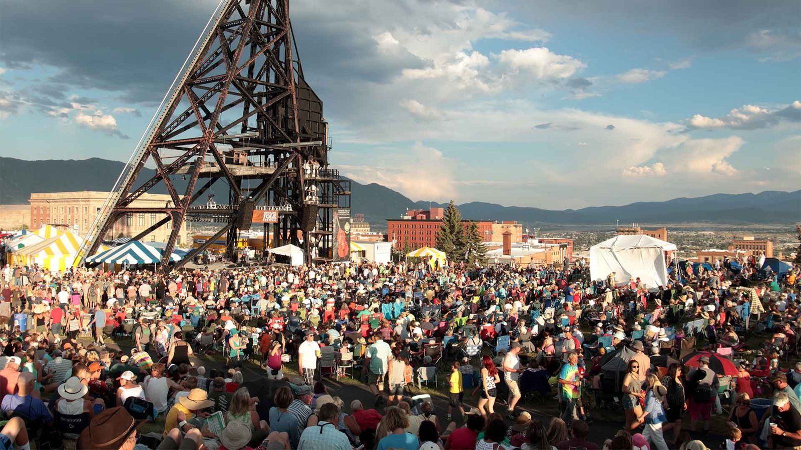 Montana Folk Festival, official poster and event artwork