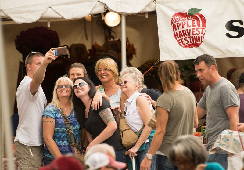 National Apple Harvest Festival, official poster and event artwork
