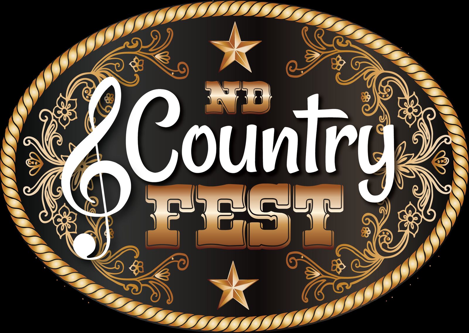 ND Country Fest, official poster and event artwork