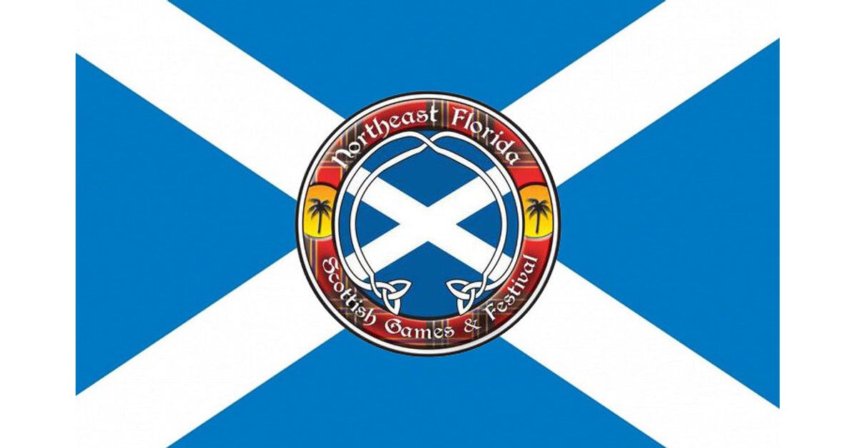 Northeast Florida Scottish Highland Games & Festival, official poster and event artwork