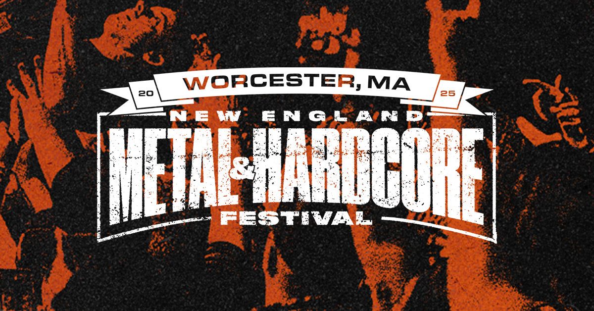 New England Metal and Hardcore Festival, official poster and event artwork
