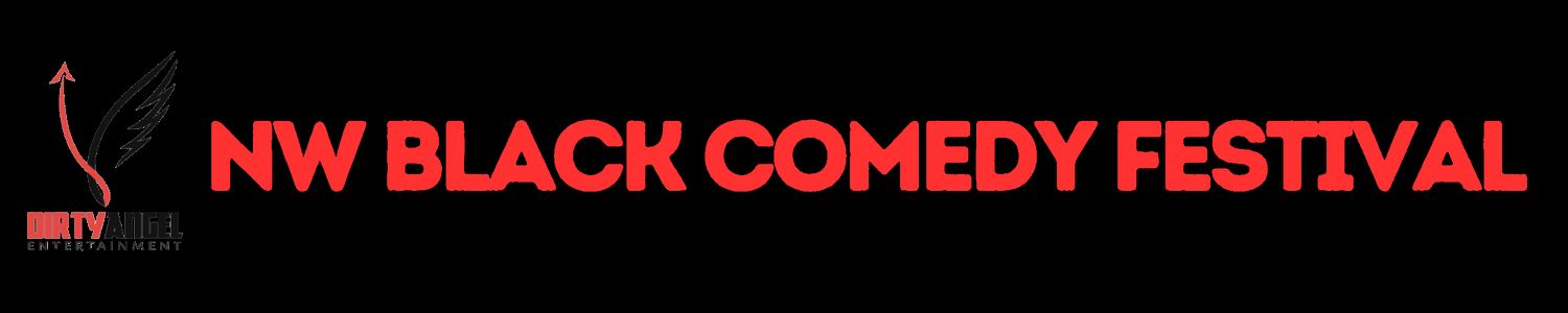 NW Black Comedy Festival, official poster and event artwork