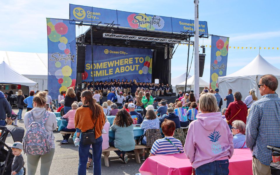 Ocean City Springfest, official poster and event artwork