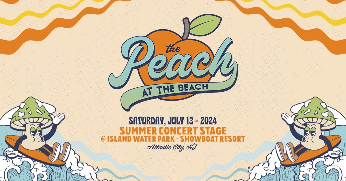 The Peach Music Festival — official poster and event artwork