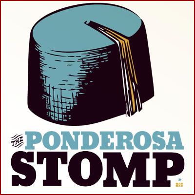 Ponderosa Stomp, official poster and event artwork