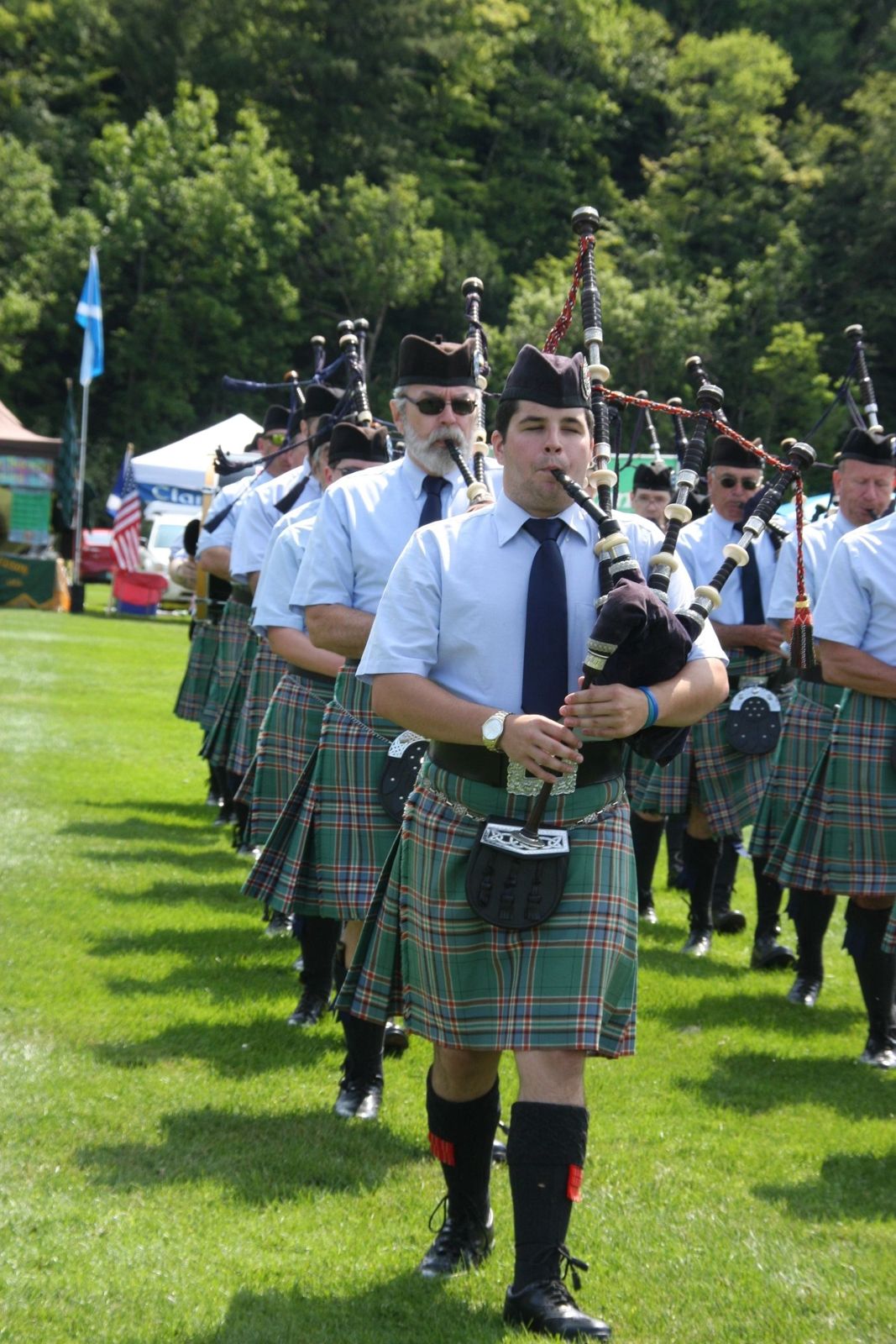 Quechee Scottish Festival & Games, official poster and event artwork