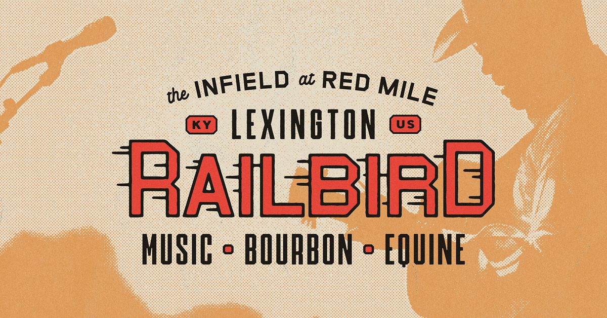 Railbird Festival, official poster and event artwork