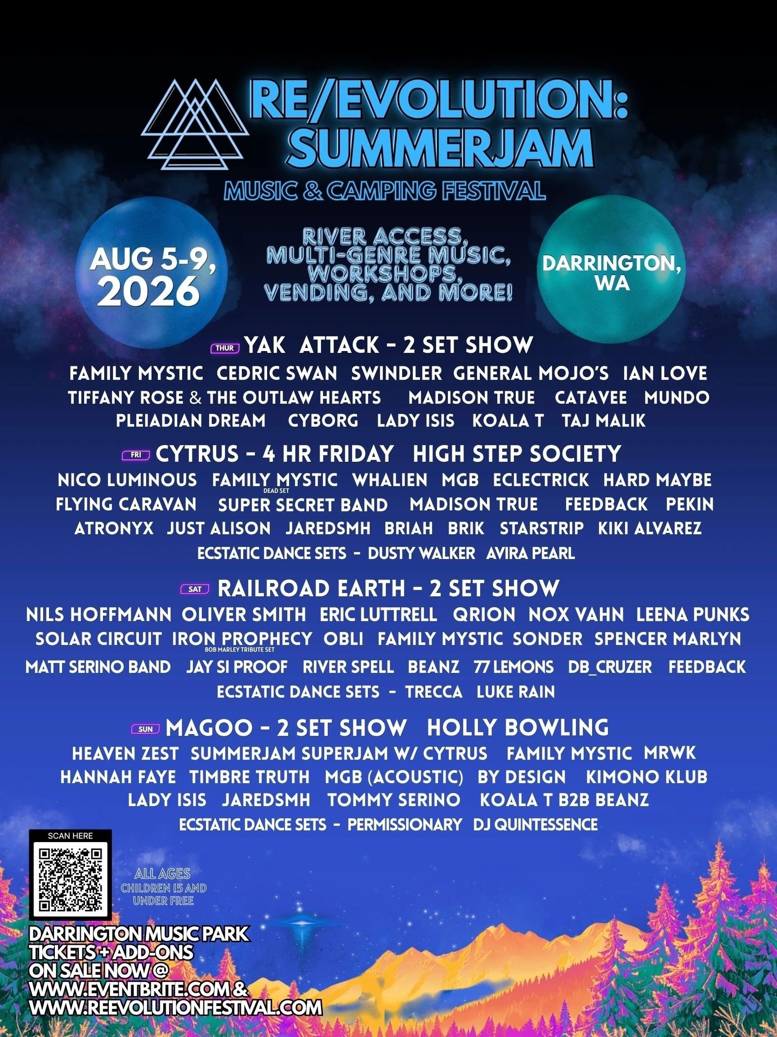 Re/Evolution Music Festival — official poster and event artwork