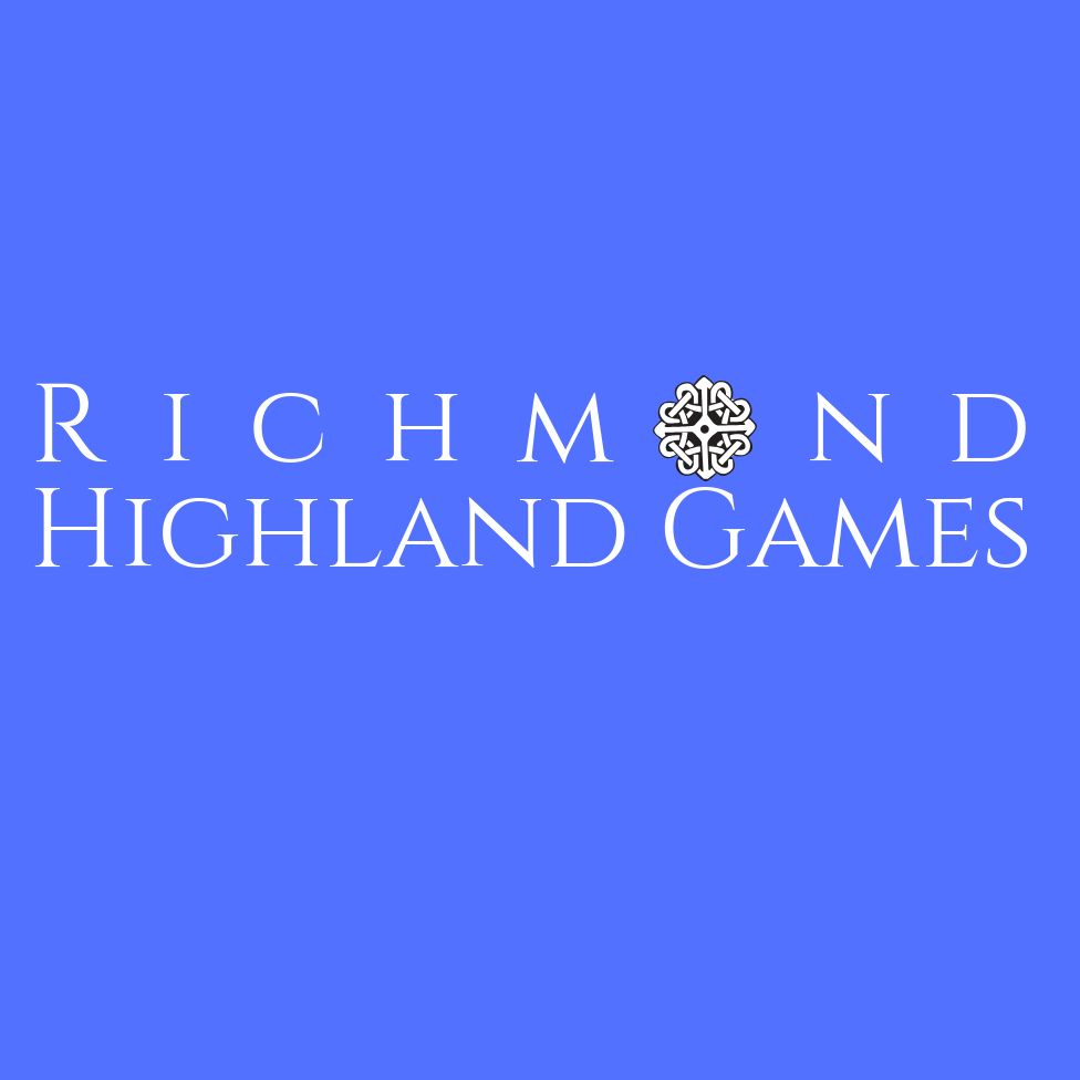 Richmond Highland Games & Celtic Festival, official poster and event artwork