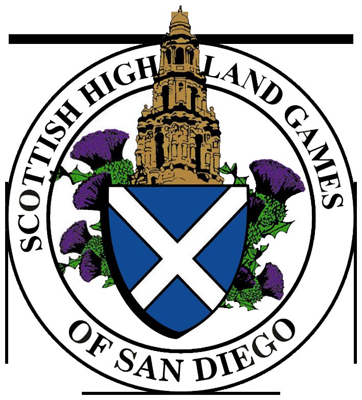 San Diego Scottish Highland Games, official poster and event artwork