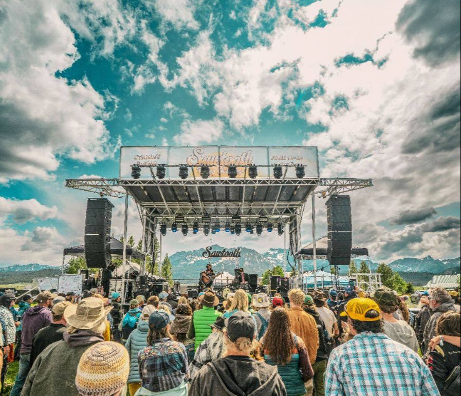 Sawtooth Valley Gathering, official poster and event artwork