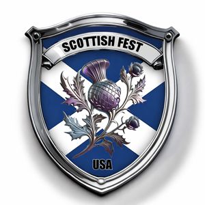 Scottish Fest USA (United Scottish Society), official poster and event artwork