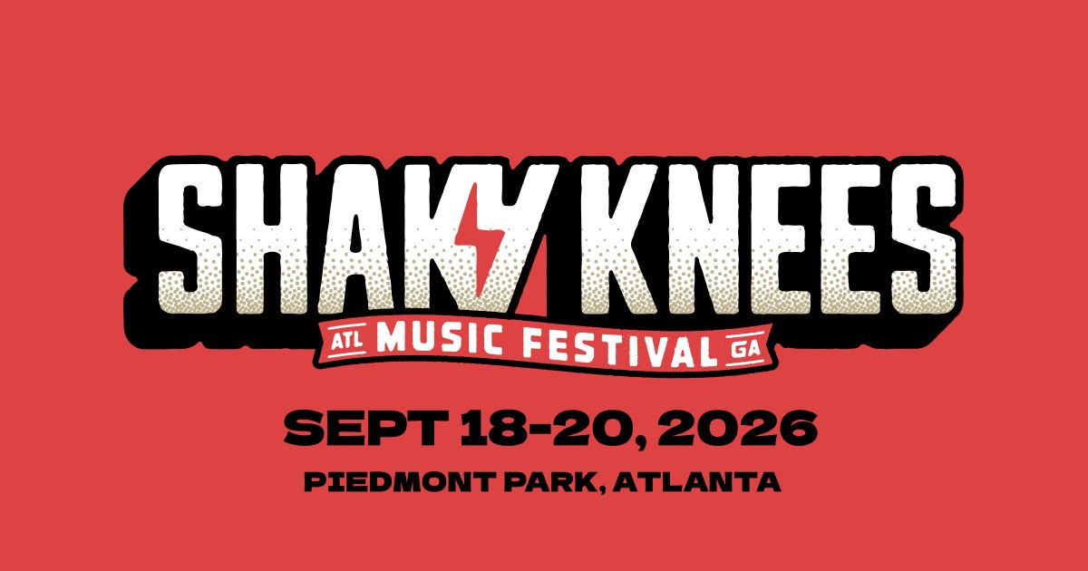 Shaky Knees Music Festival, official poster and event artwork