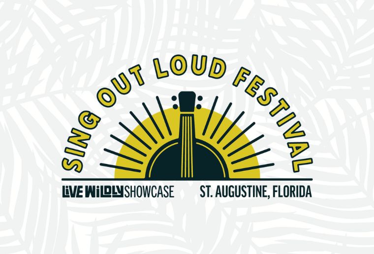 Sing Out Loud Music Festival, official poster and event artwork