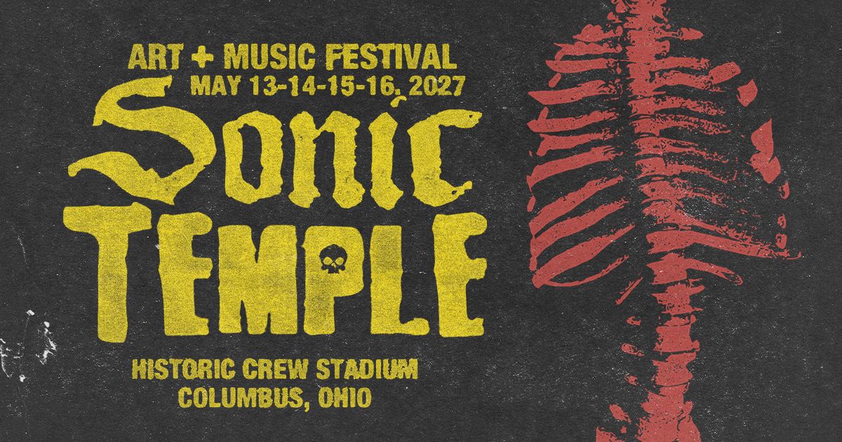 Sonic Temple Art & Music Festival, official poster and event artwork