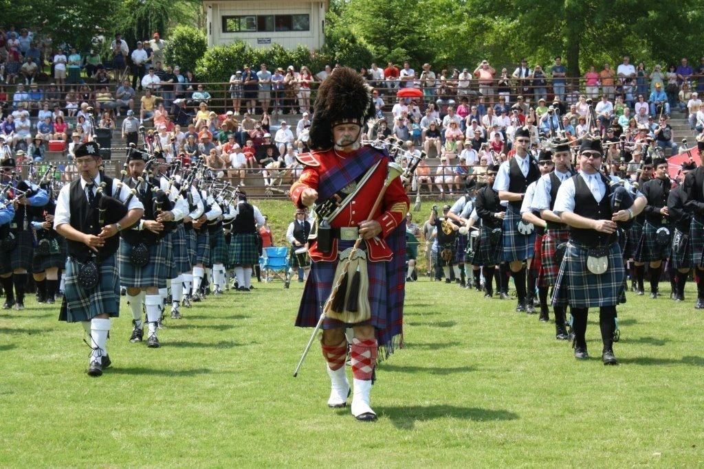 Southern Ky Highland Games, official poster and event artwork