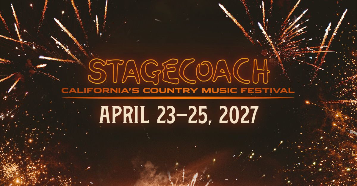 Stagecoach Festival, official poster and event artwork