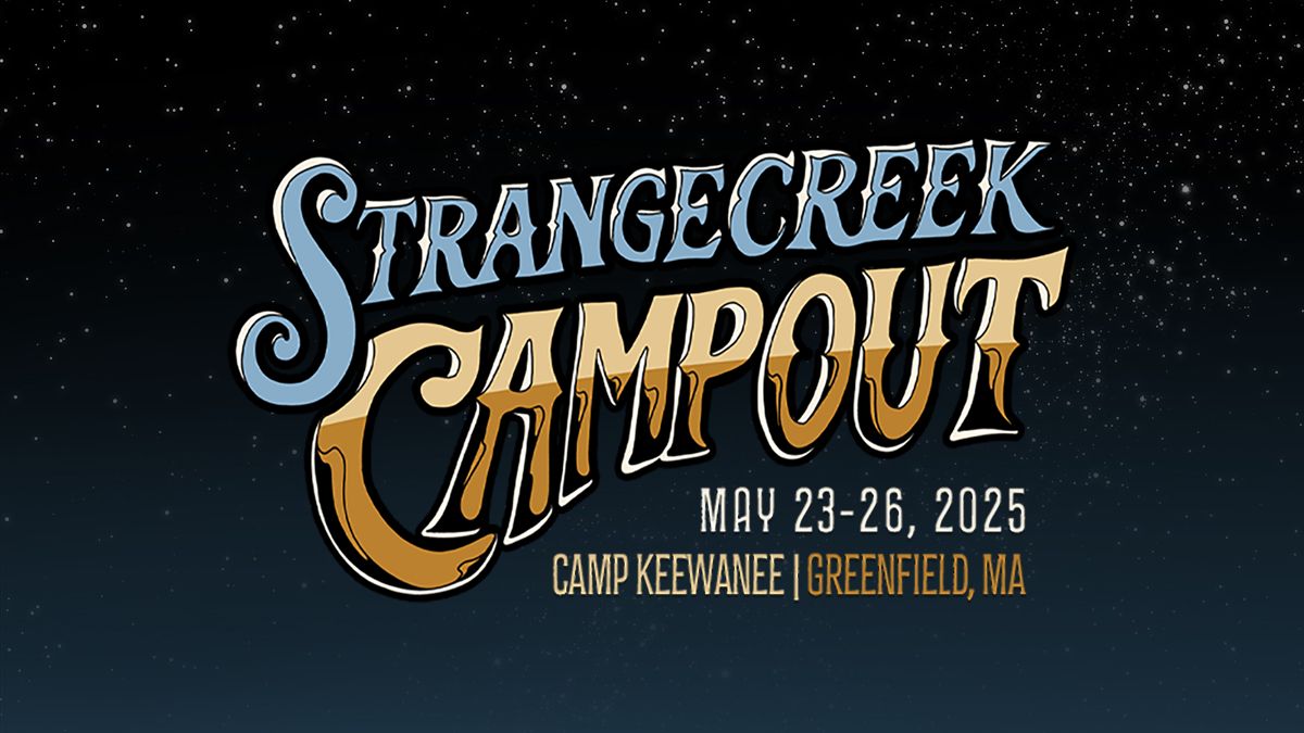 StrangeCreek Campout, official poster and event artwork