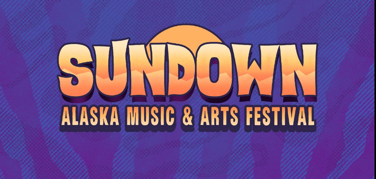 Sundown Alaska Music & Arts Festival, official poster and event artwork