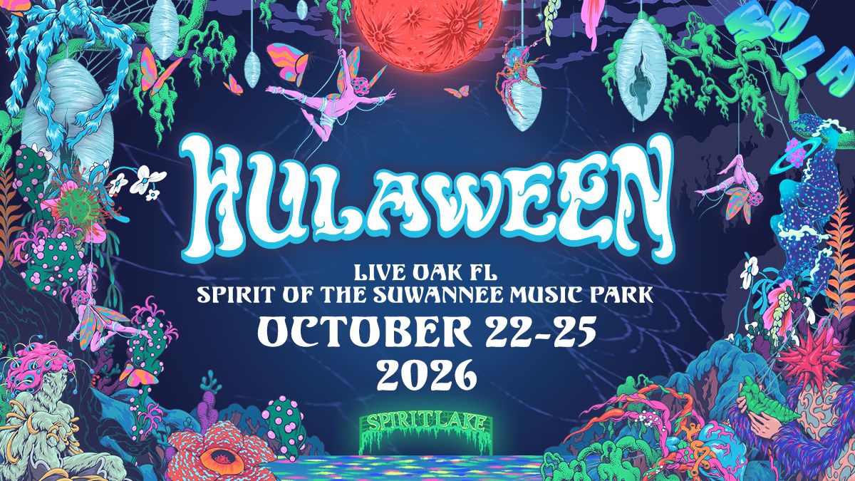 Suwannee Hulaween, official poster and event artwork