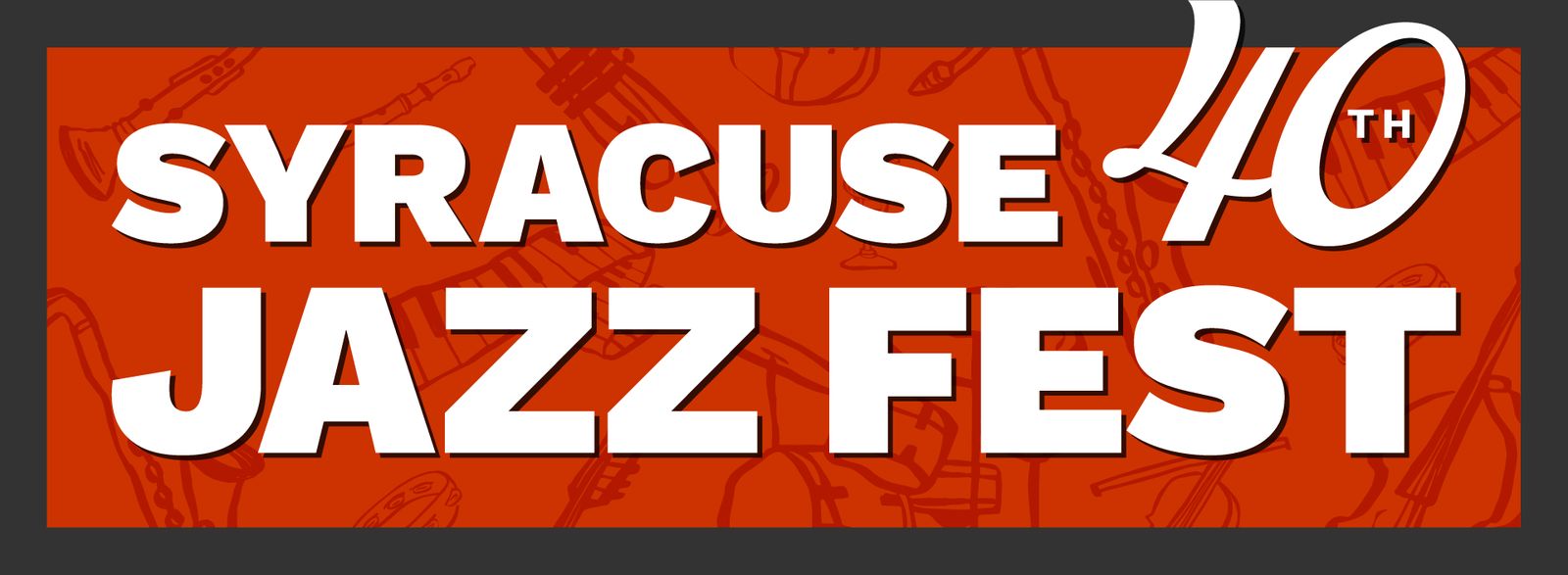 Syracuse Jazz Fest, official poster and event artwork