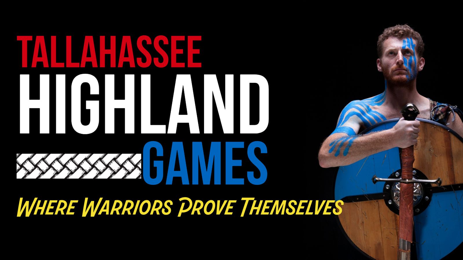 Tallahassee Highland Games, official poster and event artwork