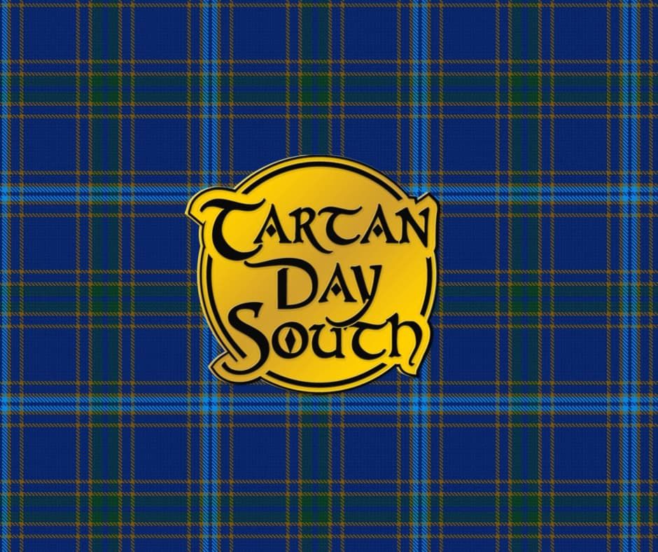 Tartan Day South Highland Games & Celtic Festival, official poster and event artwork