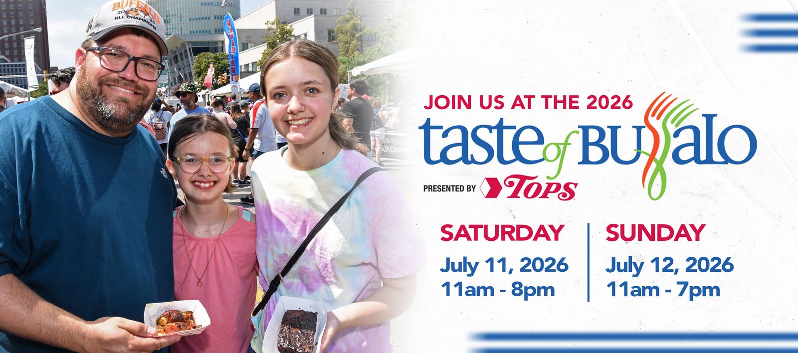 Taste of Buffalo, official poster and event artwork