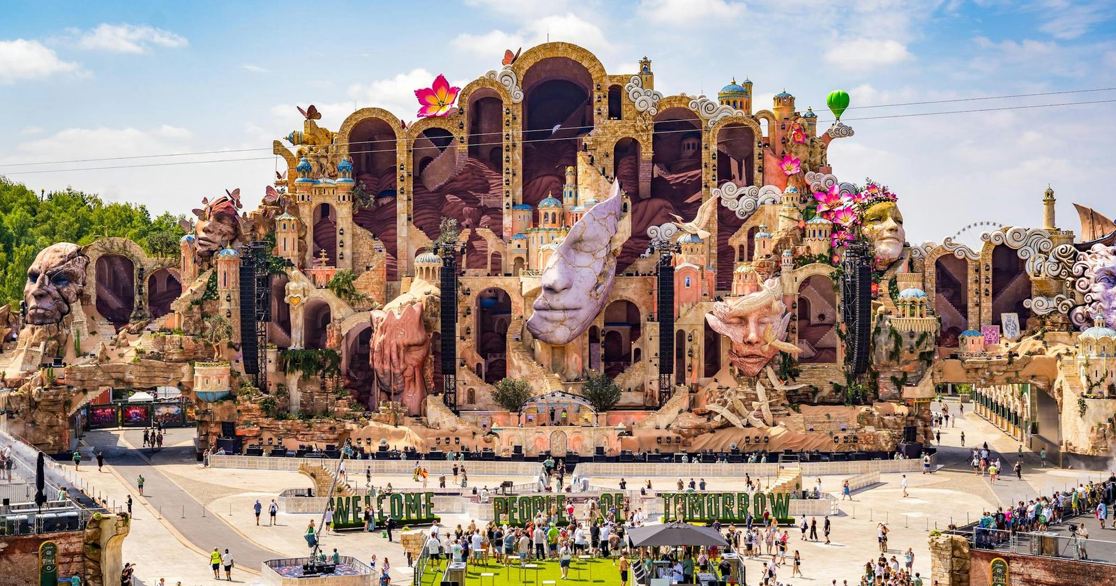 TomorrowWorld, official poster and event artwork