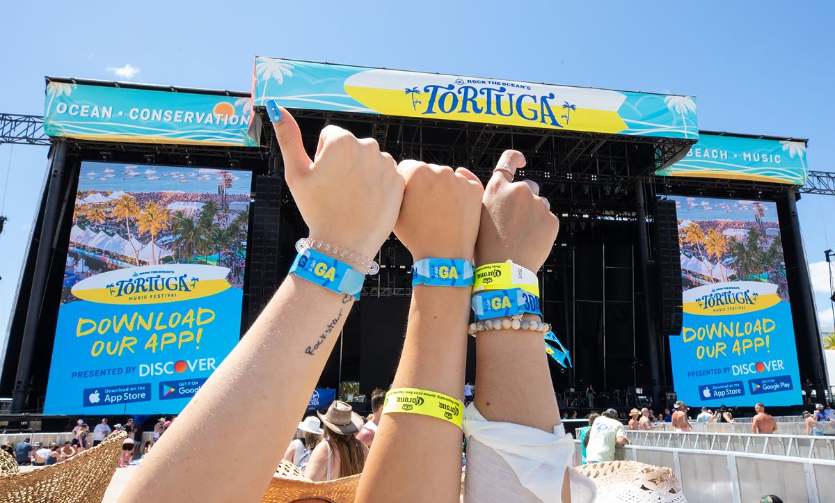 Tortuga Music Festival, official poster and event artwork