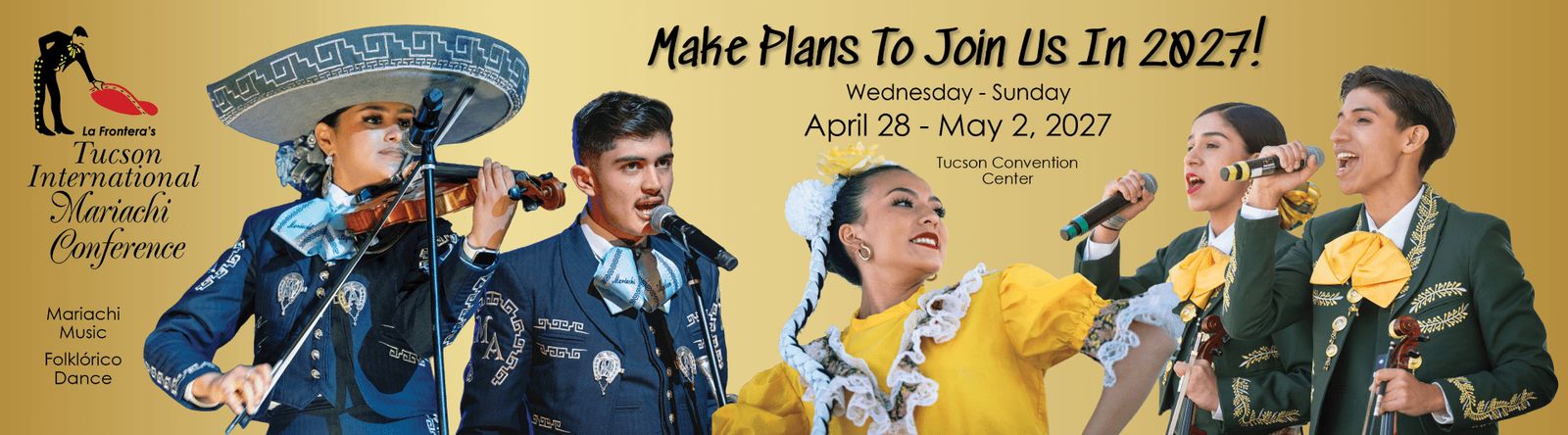Tucson International Mariachi Conference, official poster and event artwork