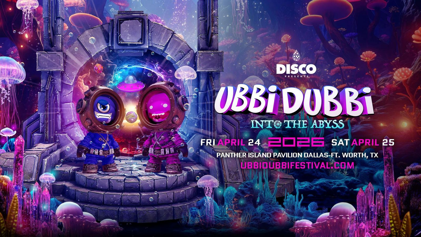 Ubbi Dubbi, official poster and event artwork