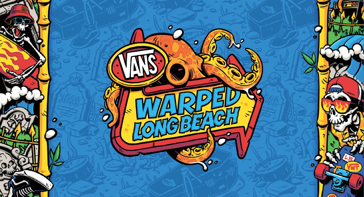 Vans Warped Tour (Long Beach), official poster and event artwork