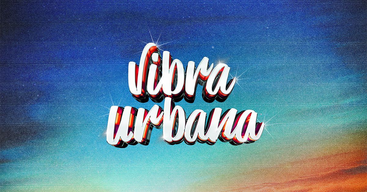 Vibra Urbana, official poster and event artwork