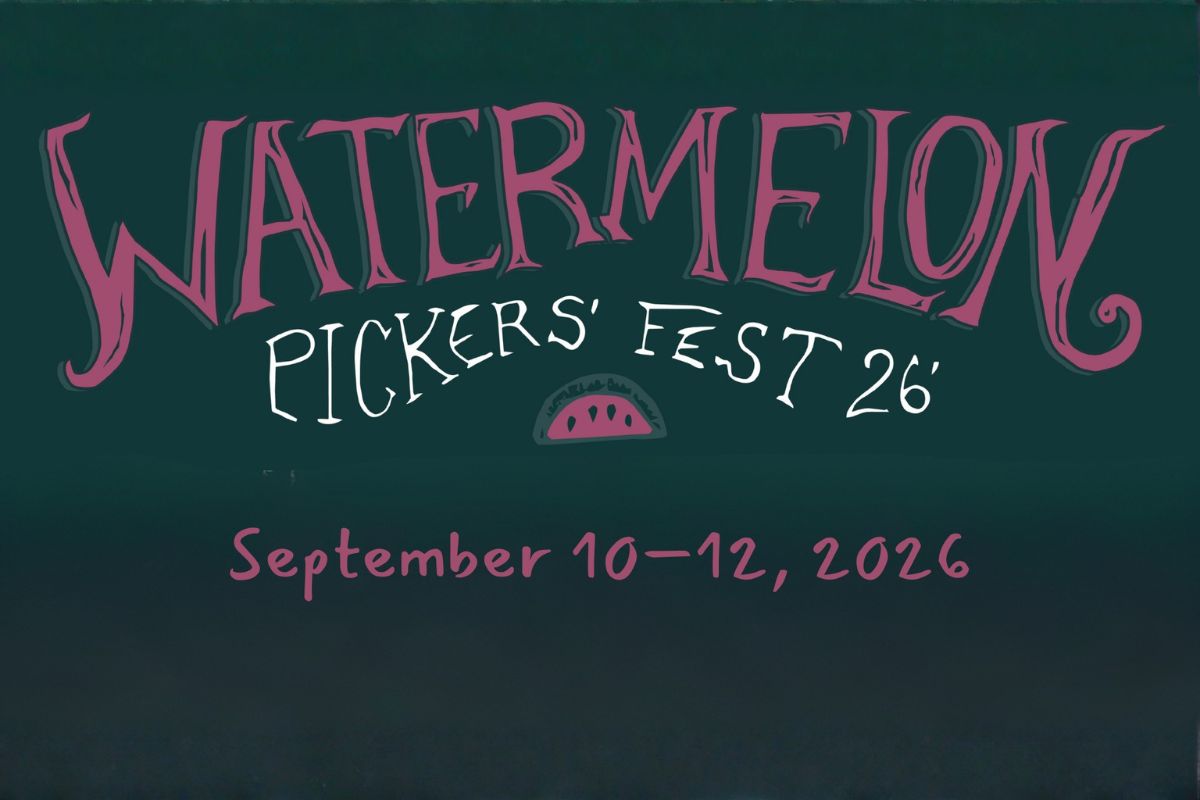 Watermelon Pickers' Fest, official poster and event artwork