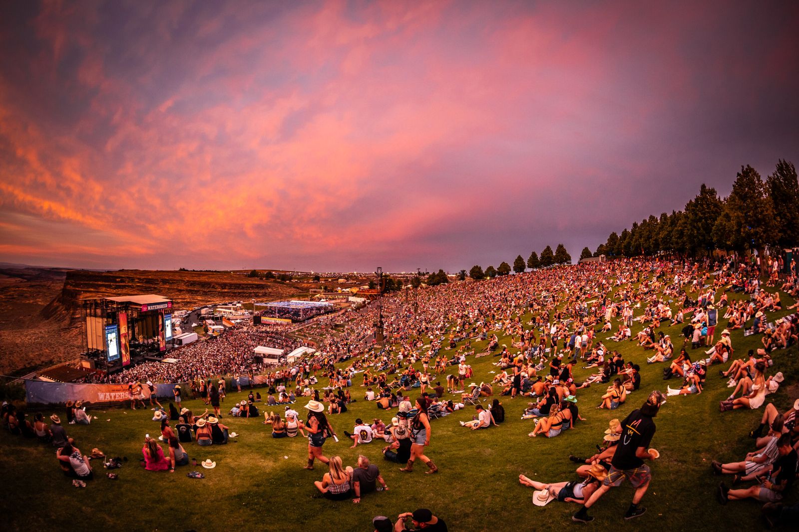 Watershed Festival, official poster and event artwork