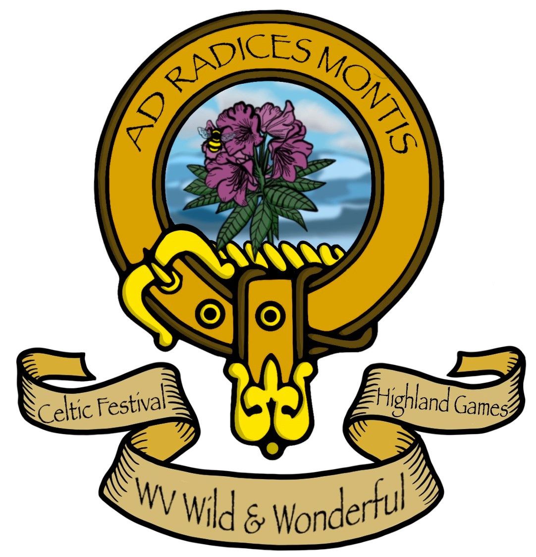 West Virginia Wild and Wonderful Celtic Festival & Highland Games, official poster and event artwork